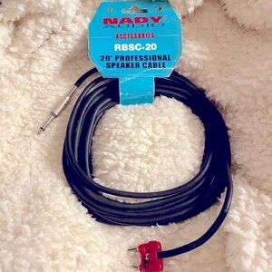Black Professional Speaker Cable
